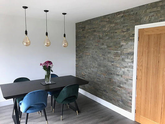 Burning Forest Slate Multi Brick Sheet