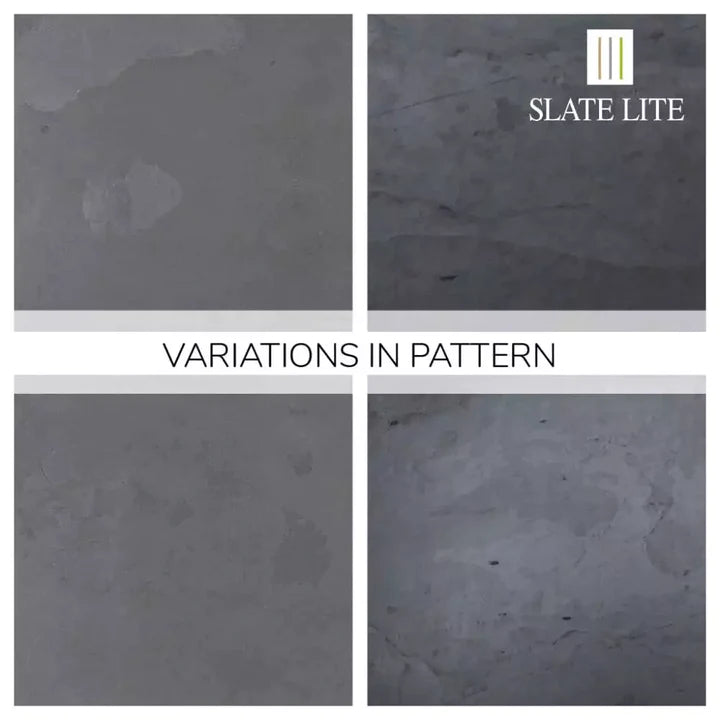 Nero Slate Self Adhesive 60 x 30cm, Pack Of 6 Thin Sheets