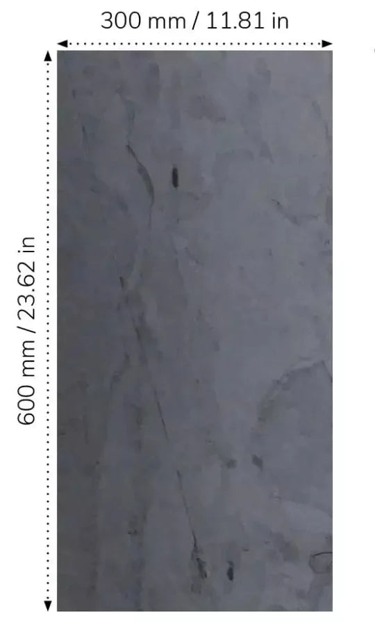 Nero Slate Self Adhesive 60 x 30cm, Pack Of 6 Thin Sheets