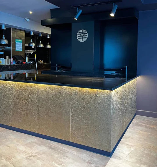 Gold Metal Veneer Sheet