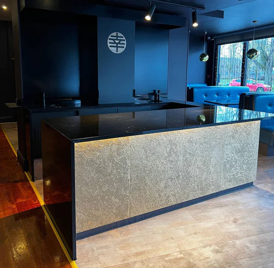 Gold Metal Veneer Sheet