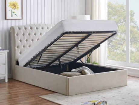 Morden Sleigh Upholstery Bed