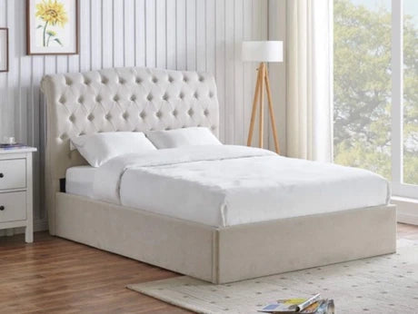 Morden Sleigh Upholstery Bed