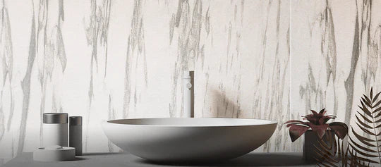 Mystic White Marble Veneer Sheet