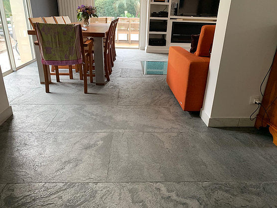 Silver Grey Slate Sheet