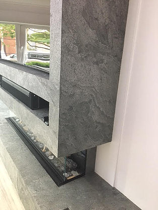Silver Grey Slate Self Adhesive 60 x 30cm, Pack Of 6 Thin Sheets