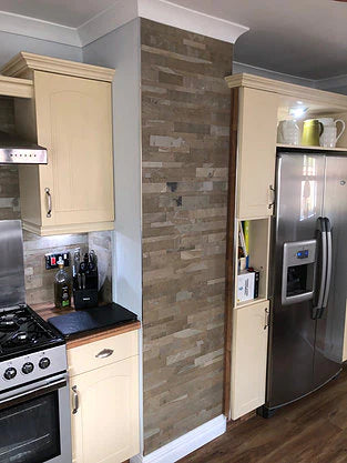 Tan Slate Multi Brick Sheet