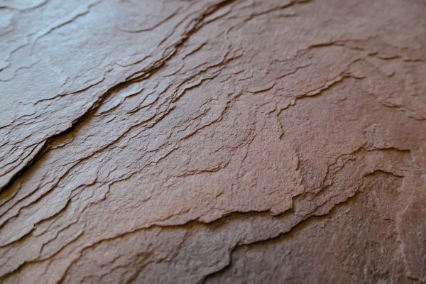 Terra Rossa Slate Self Adhesive 60 x 30cm, Pack Of 6 Thin Sheets