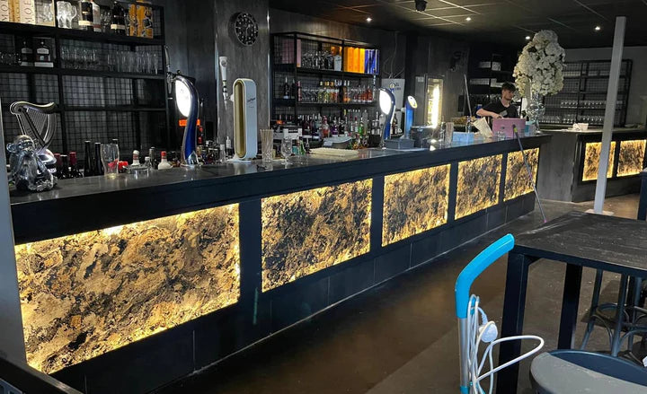 Translucent Rustique Slate Sheet