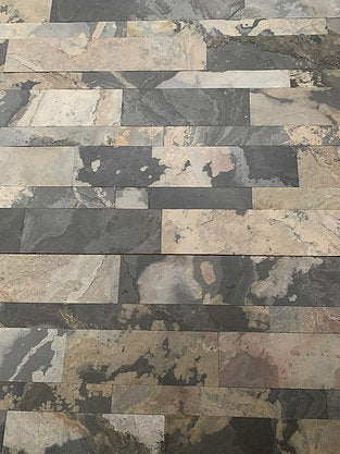 x5 Rustique Slate Multi Brick 120 x 60cm Sheets